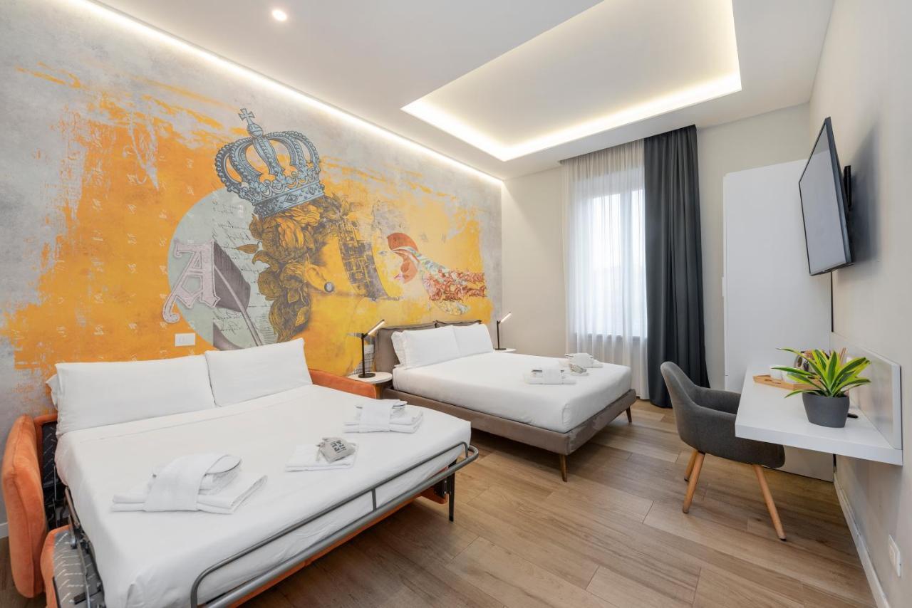 Via Milano 52 Hotell Roma Eksteriør bilde